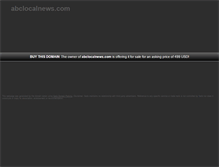 Tablet Screenshot of abclocalnews.com